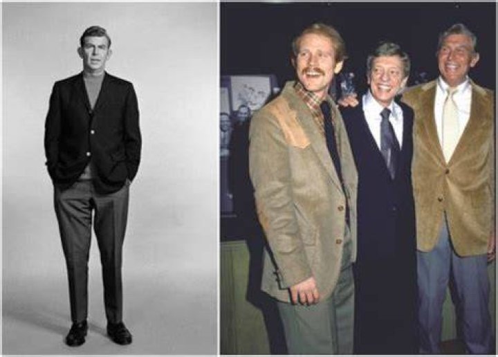 Andy Griffith’s height, weight. His vital plastic changes