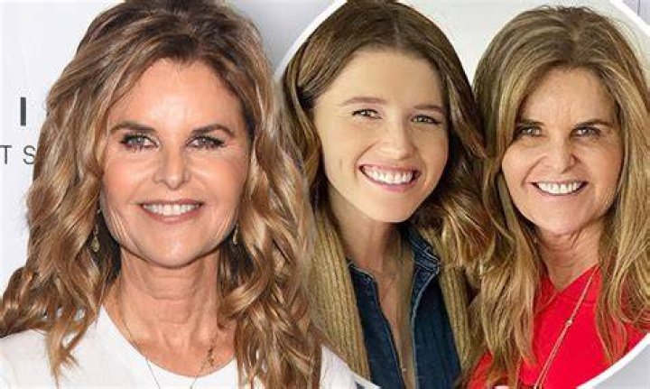 Maria Shriver and her daughters Christina and Katherine Schwarzenegger